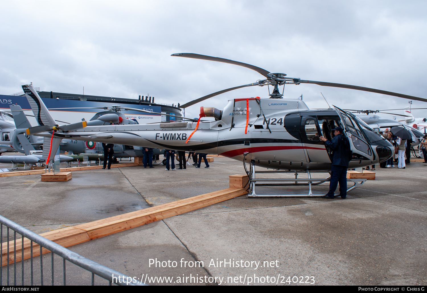 Aircraft Photo of F-WMXB | Eurocopter AS-350B-3E Ecureuil | Eurocopter | AirHistory.net #240223