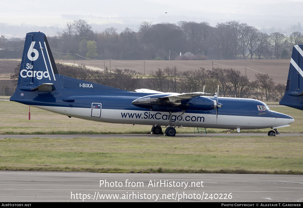 Aircraft Photo of I-SIXA | Fokker F27-500/RF Friendship | SixCargo | AirHistory.net #240226