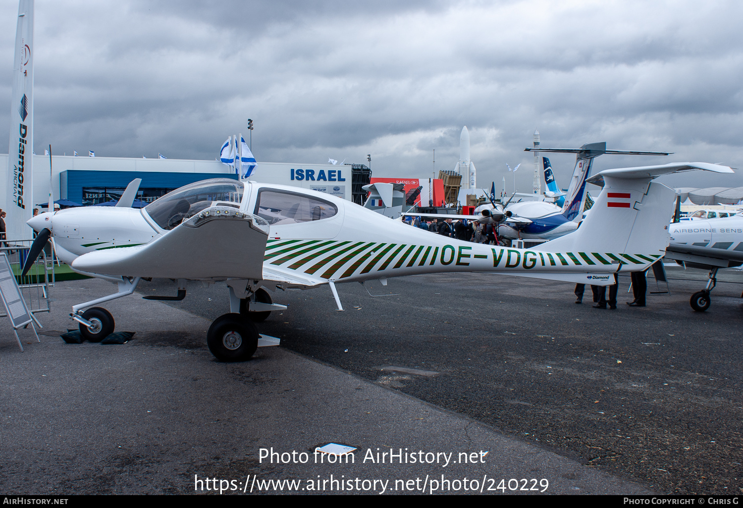 Aircraft Photo of OE-VDG | Diamond DA40D Diamond Star TDI | Diamond Aircraft | AirHistory.net #240229