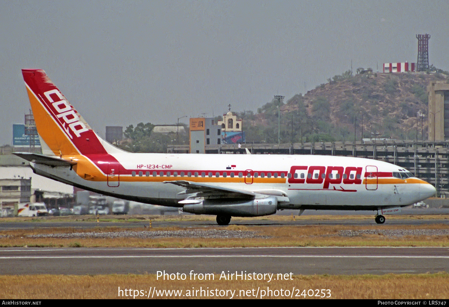 Aircraft Photo of HP-1234CMP | Boeing 737-2S3/Adv | COPA Panama | AirHistory.net #240253