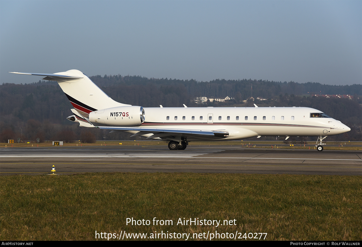 Aircraft Photo of N157QS | Bombardier Global 6000 (BD-700-1A10) | AirHistory.net #240277