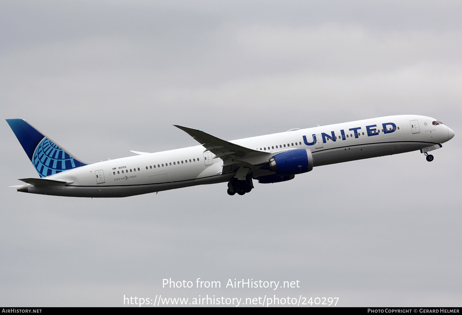 Aircraft Photo of N12012 | Boeing 787-10 Dreamliner | United Airlines | AirHistory.net #240297