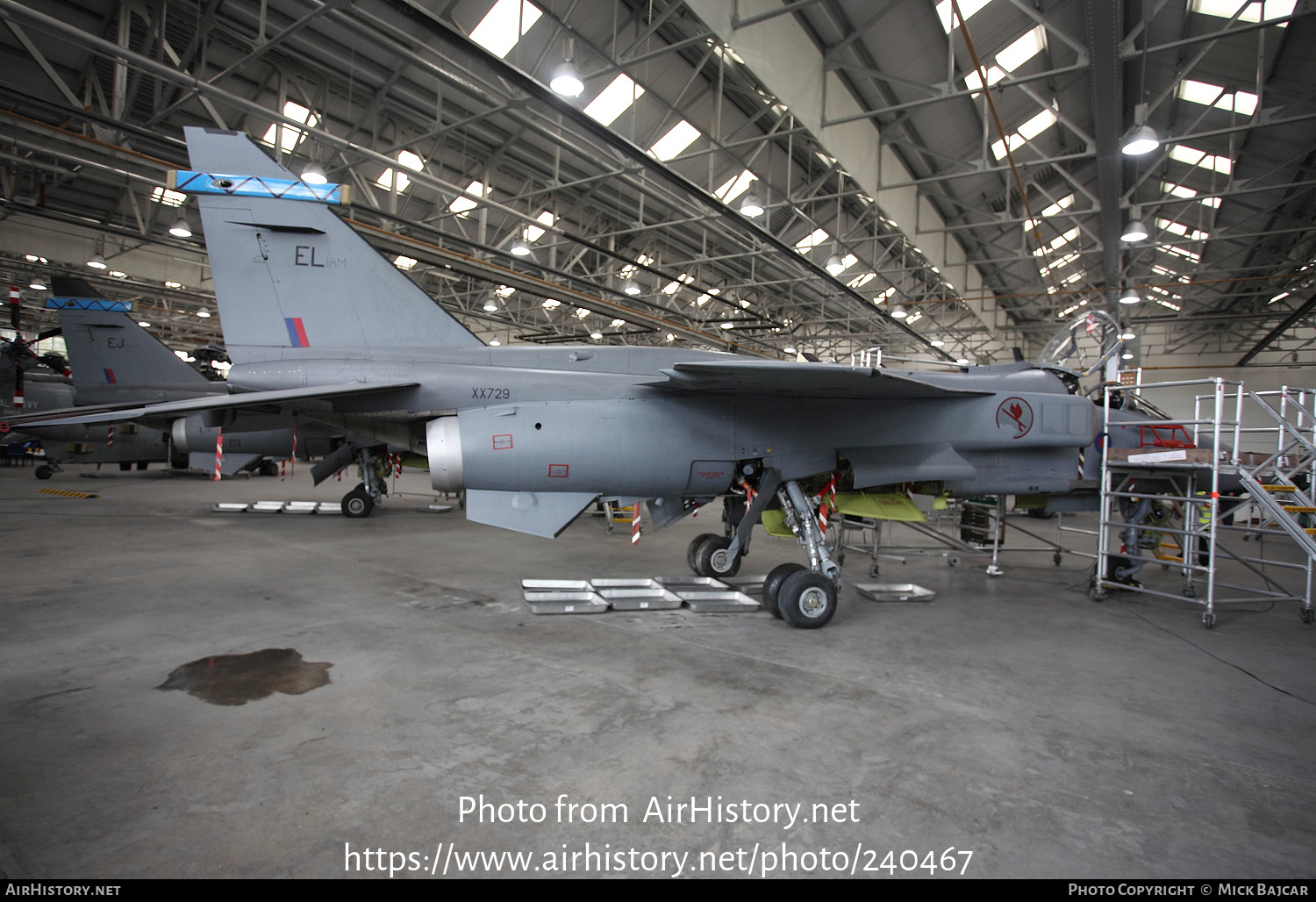 Aircraft Photo of XX729 | Sepecat Jaguar GR3A | UK - Air Force | AirHistory.net #240467