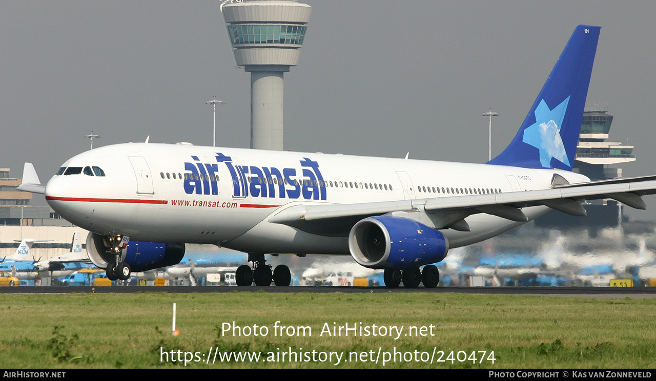 Aircraft Photo of C-GGTS | Airbus A330-243 | Air Transat | AirHistory.net #240474