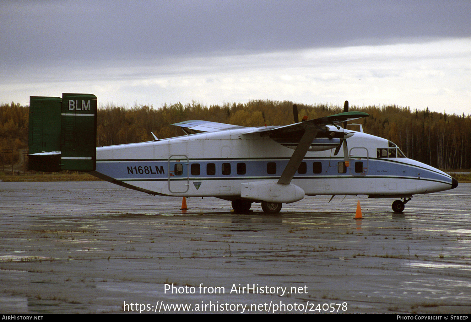 Aircraft Photo of N168LM | Short 330-200 | BLM - Bureau of Land Management | AirHistory.net #240578