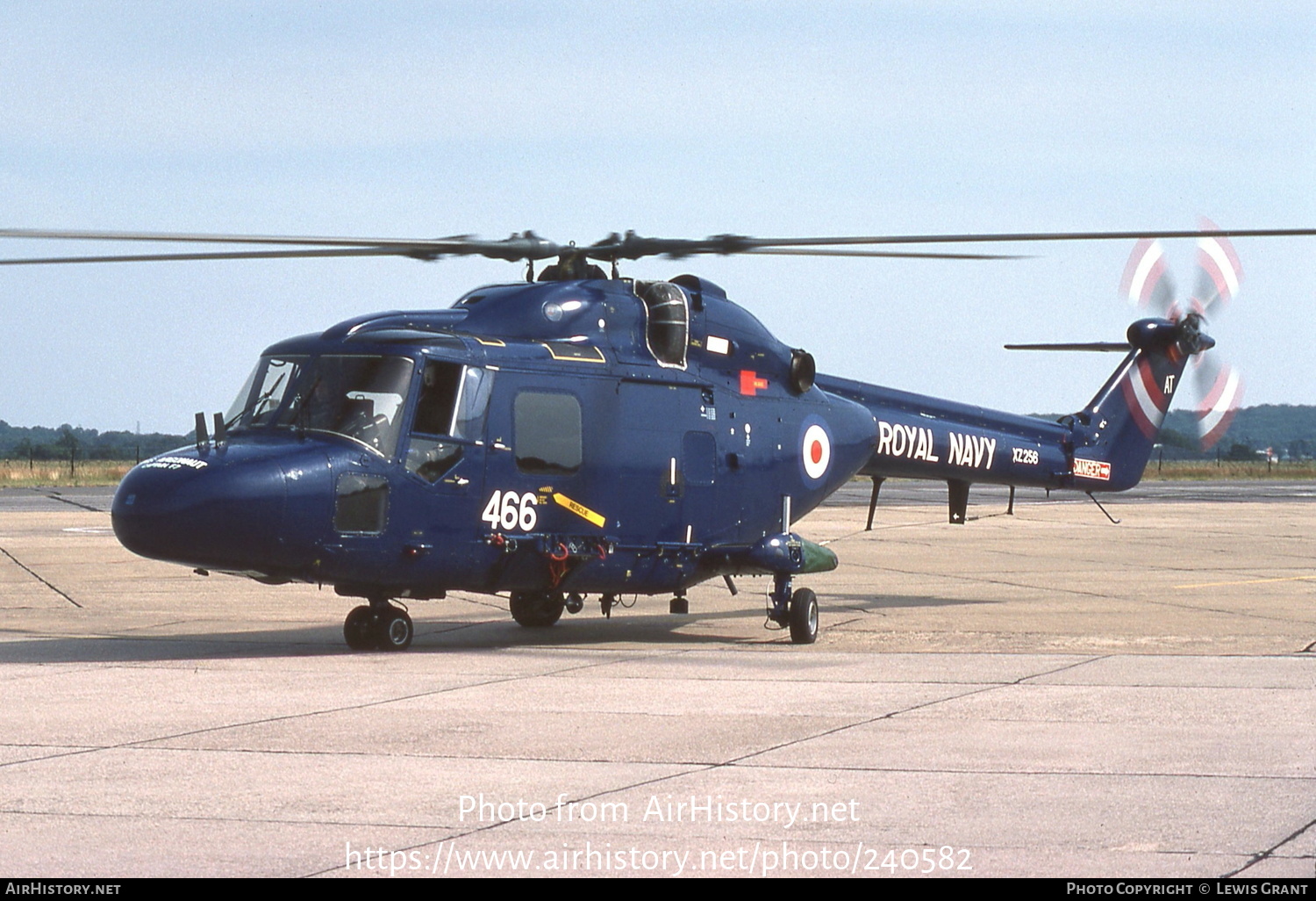 Aircraft Photo of XZ256 | Westland WG-13 Lynx HAS2 | UK - Navy | AirHistory.net #240582