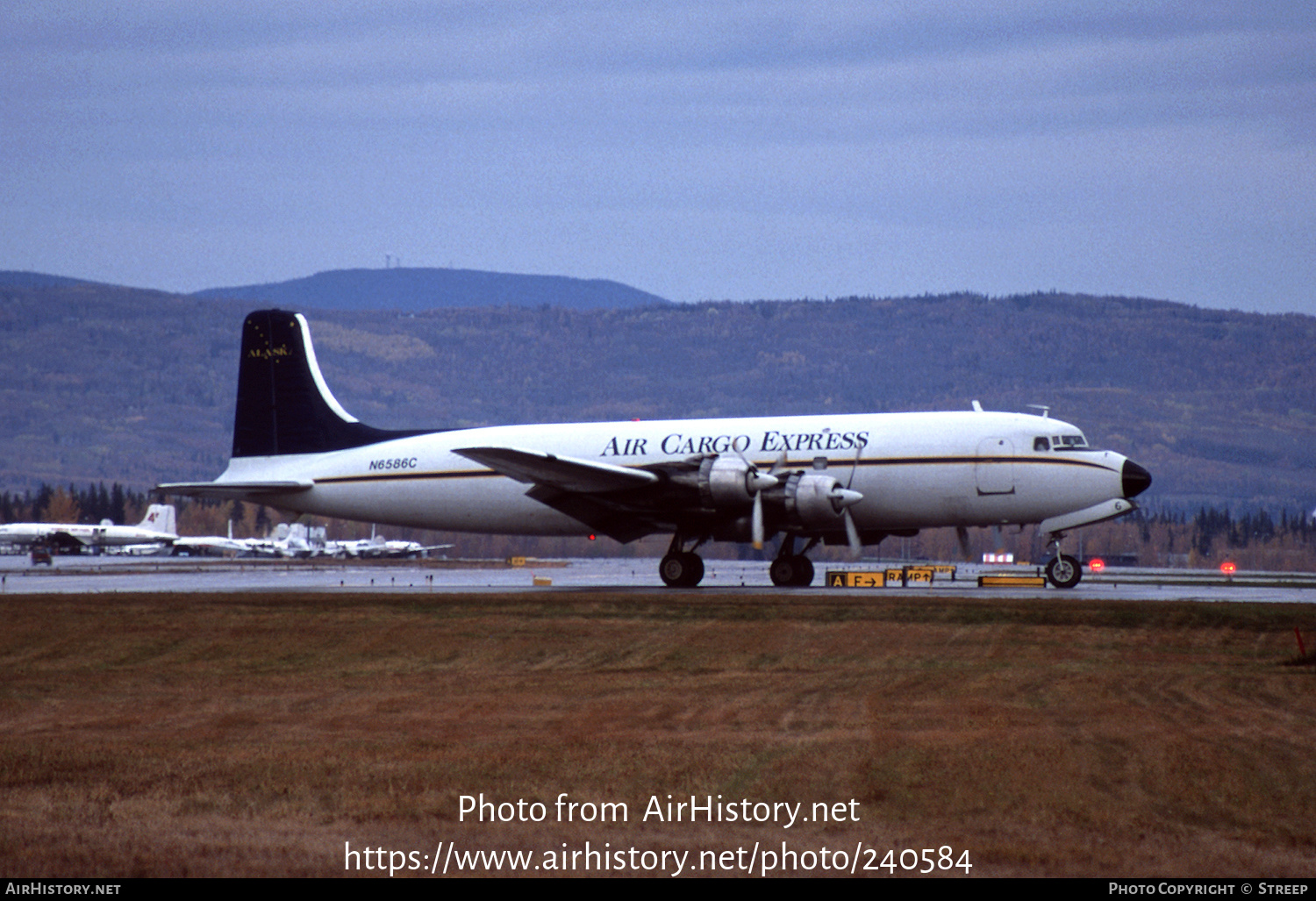 Aircraft Photo of N6586C | Douglas DC-6B(F) | Air Cargo Express | AirHistory.net #240584