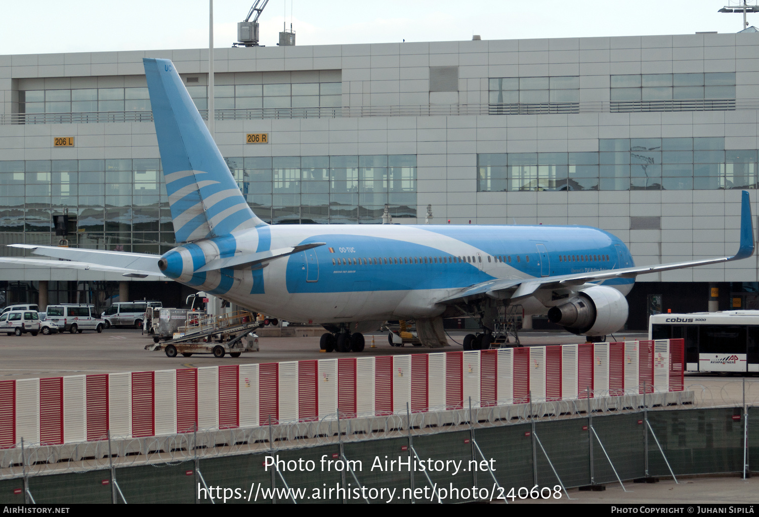 Aircraft Photo of OO-TUC | Boeing 767-341/ER | Jetairfly | AirHistory.net #240608