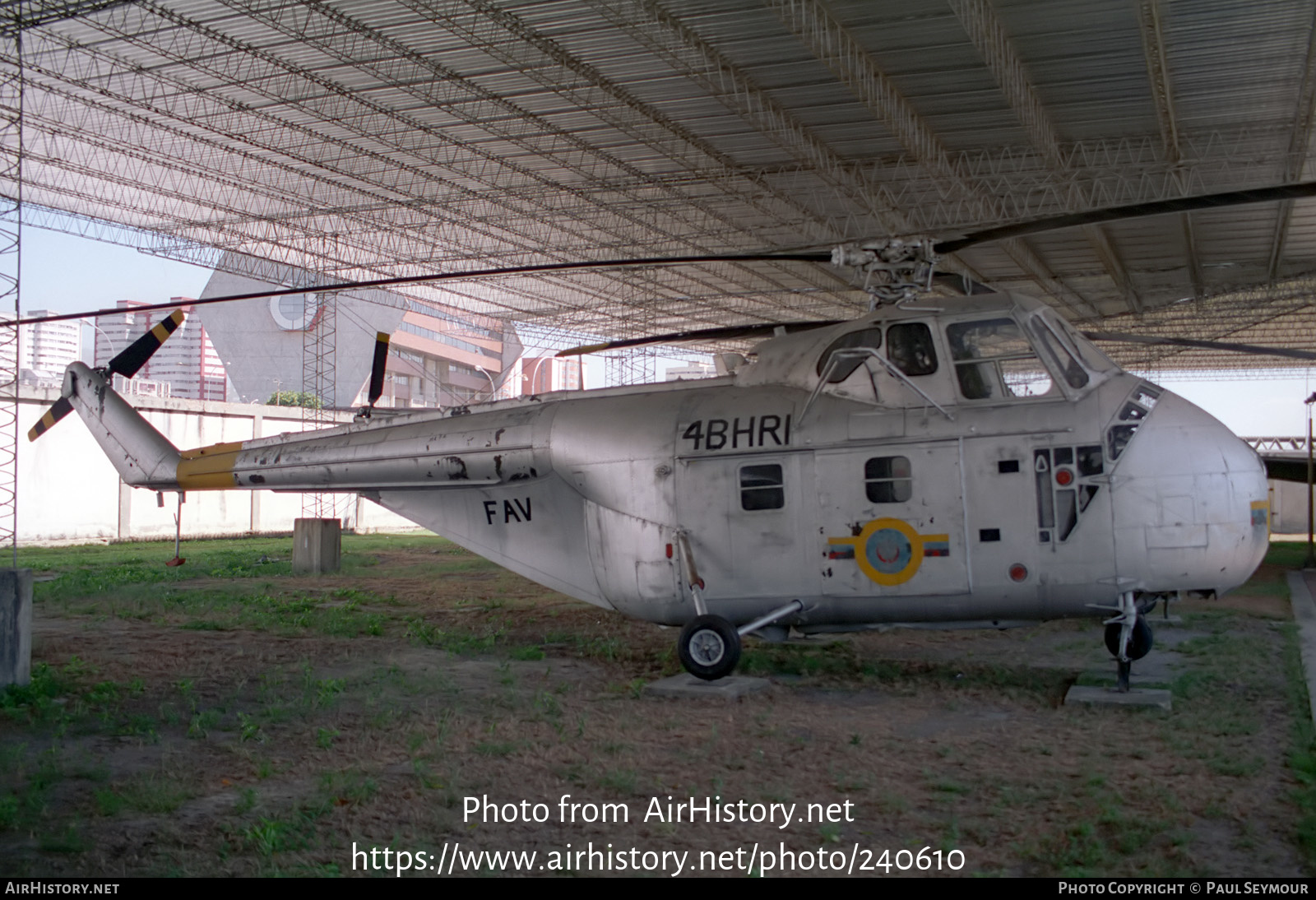 Aircraft Photo of 4BHR1 | Sikorsky UH-19B Chickasaw (S-55D) | Venezuela - Air Force | AirHistory.net #240610