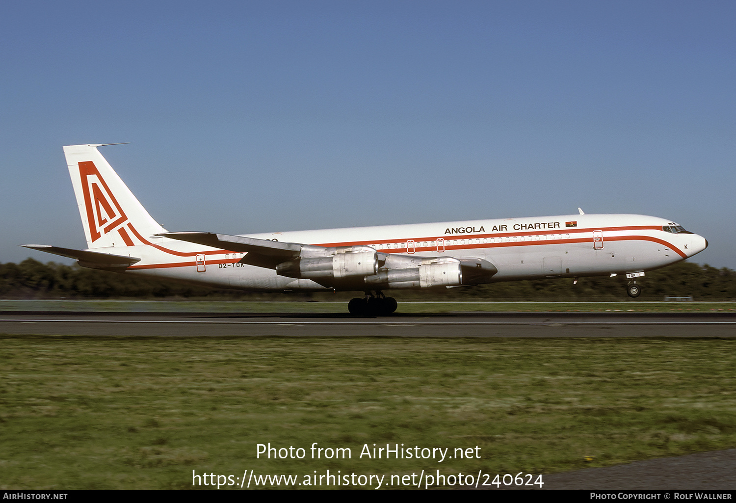 Aircraft Photo of D2-TOK | Boeing 707-324C | Angola Air Charter | AirHistory.net #240624