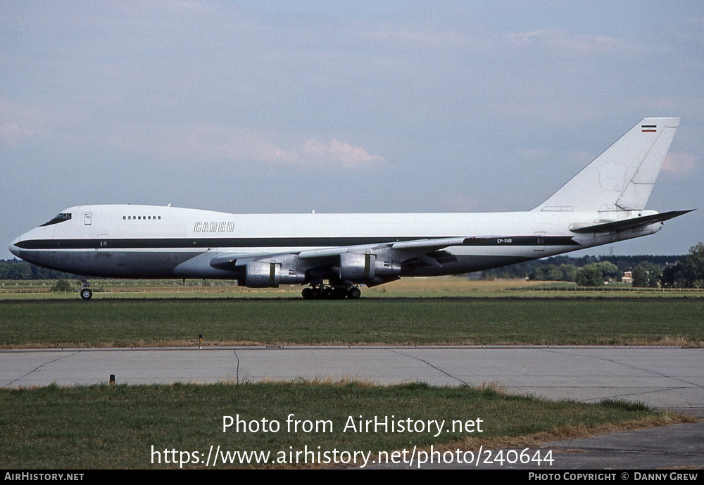 Aircraft Photo of EP-SHB | Boeing 747-2J9F/SCD | AirHistory.net #240644