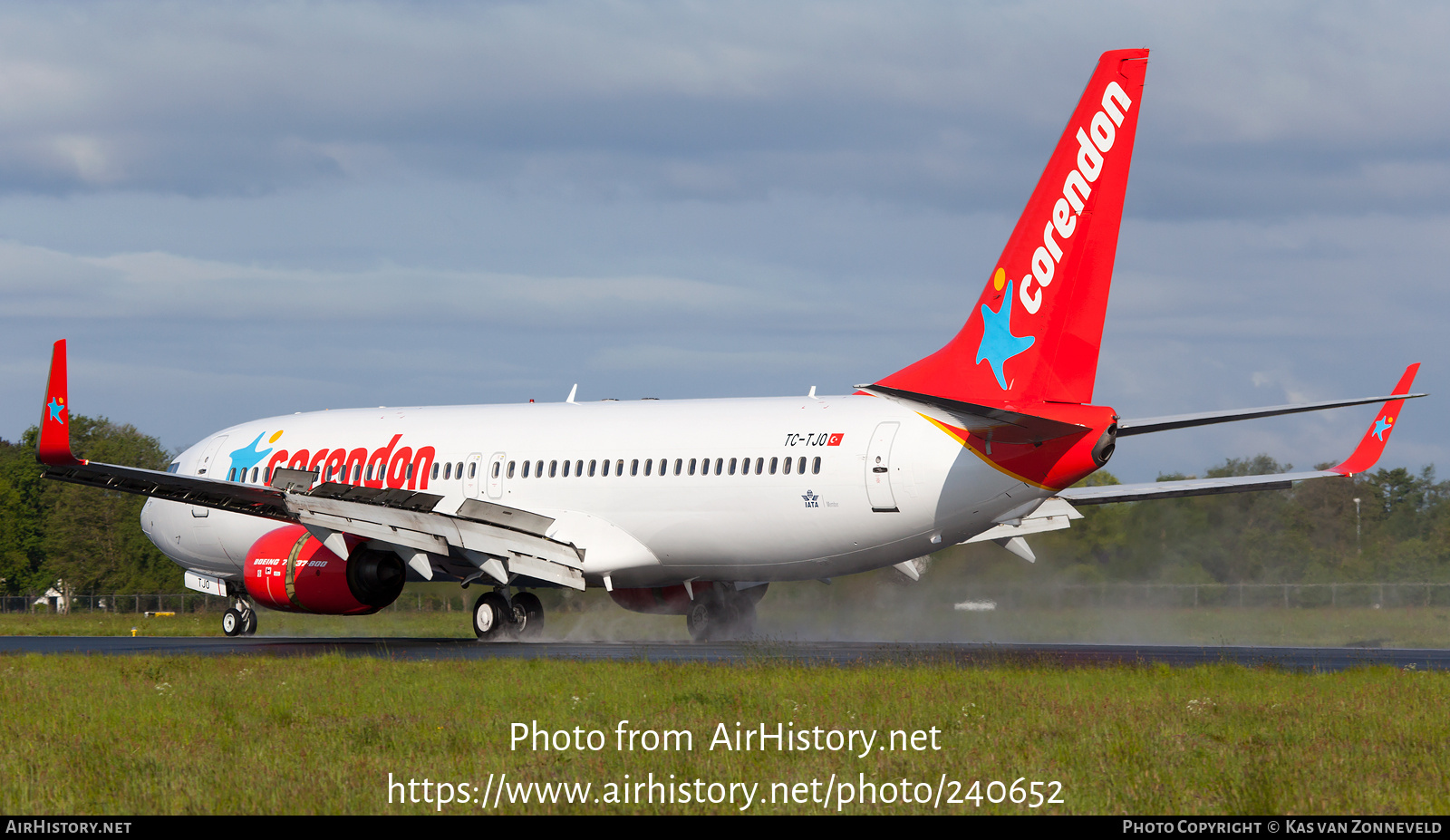 Aircraft Photo of TC-TJO | Boeing 737-86N | Corendon Airlines | AirHistory.net #240652