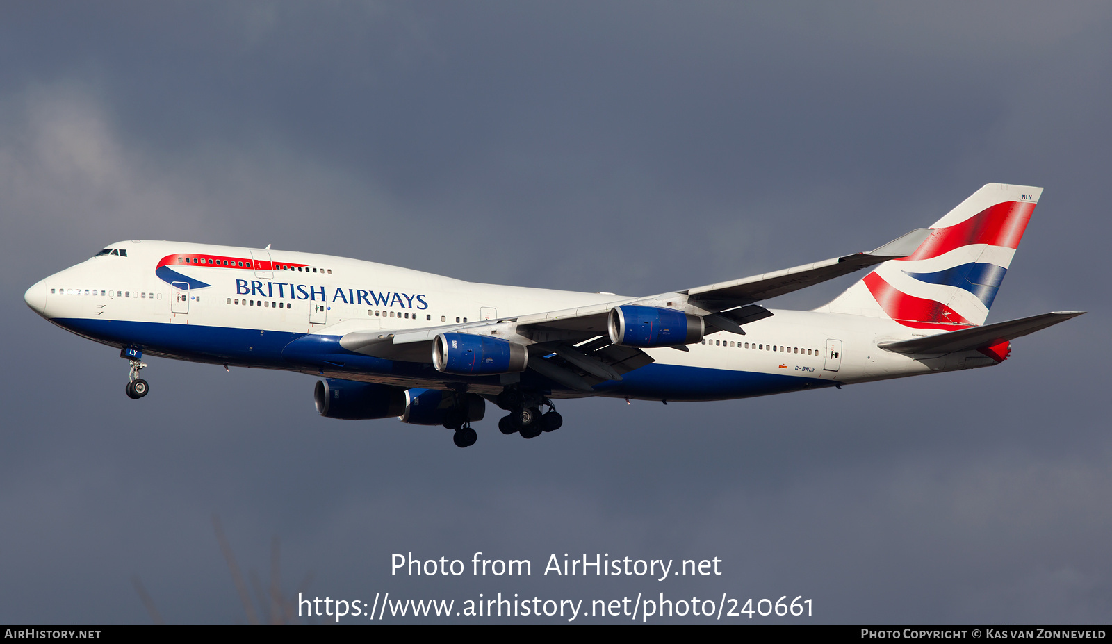 Aircraft Photo of G-BNLY | Boeing 747-436 | British Airways | AirHistory.net #240661