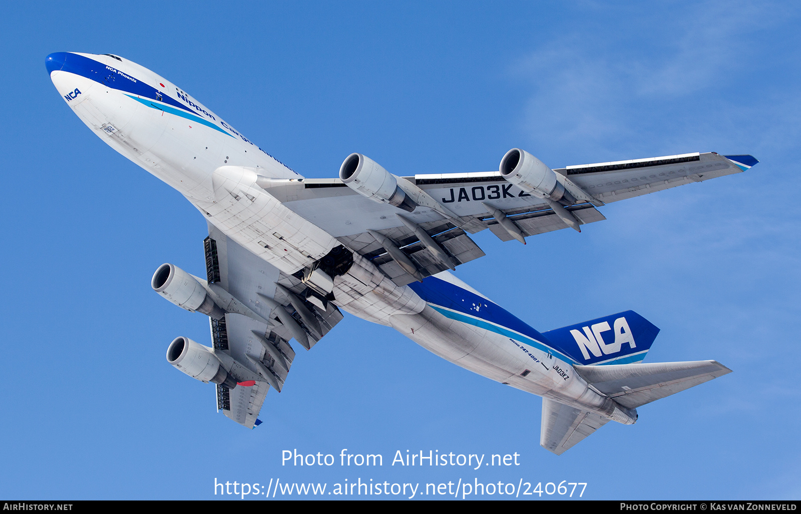 Aircraft Photo of JA03KZ | Boeing 747-481F/SCD | Nippon Cargo Airlines - NCA | AirHistory.net #240677