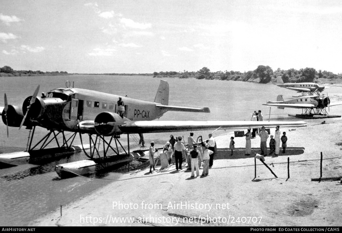 Aircraft Photo of PP-CAX | Junkers Ju 52/3m ge | Syndicato Condor Serviço Aéreo | AirHistory.net #240707