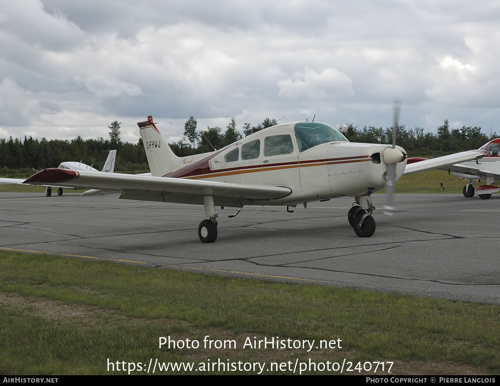 Aircraft Photo of C-FYWJ | Beech B23 Custom | AirHistory.net #240717