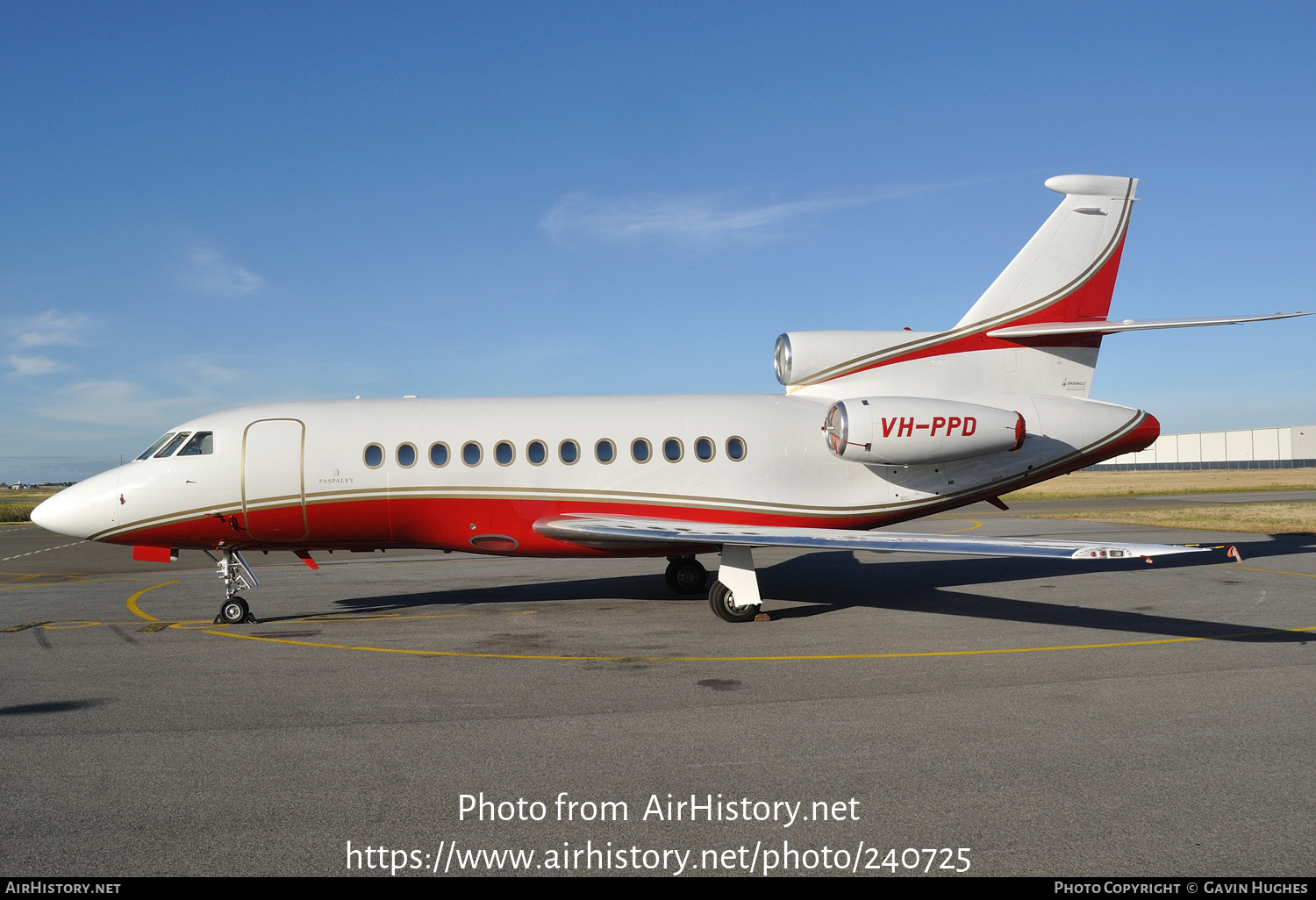 Aircraft Photo of VH-PPD | Dassault Falcon 900C | Paspaley | AirHistory.net #240725