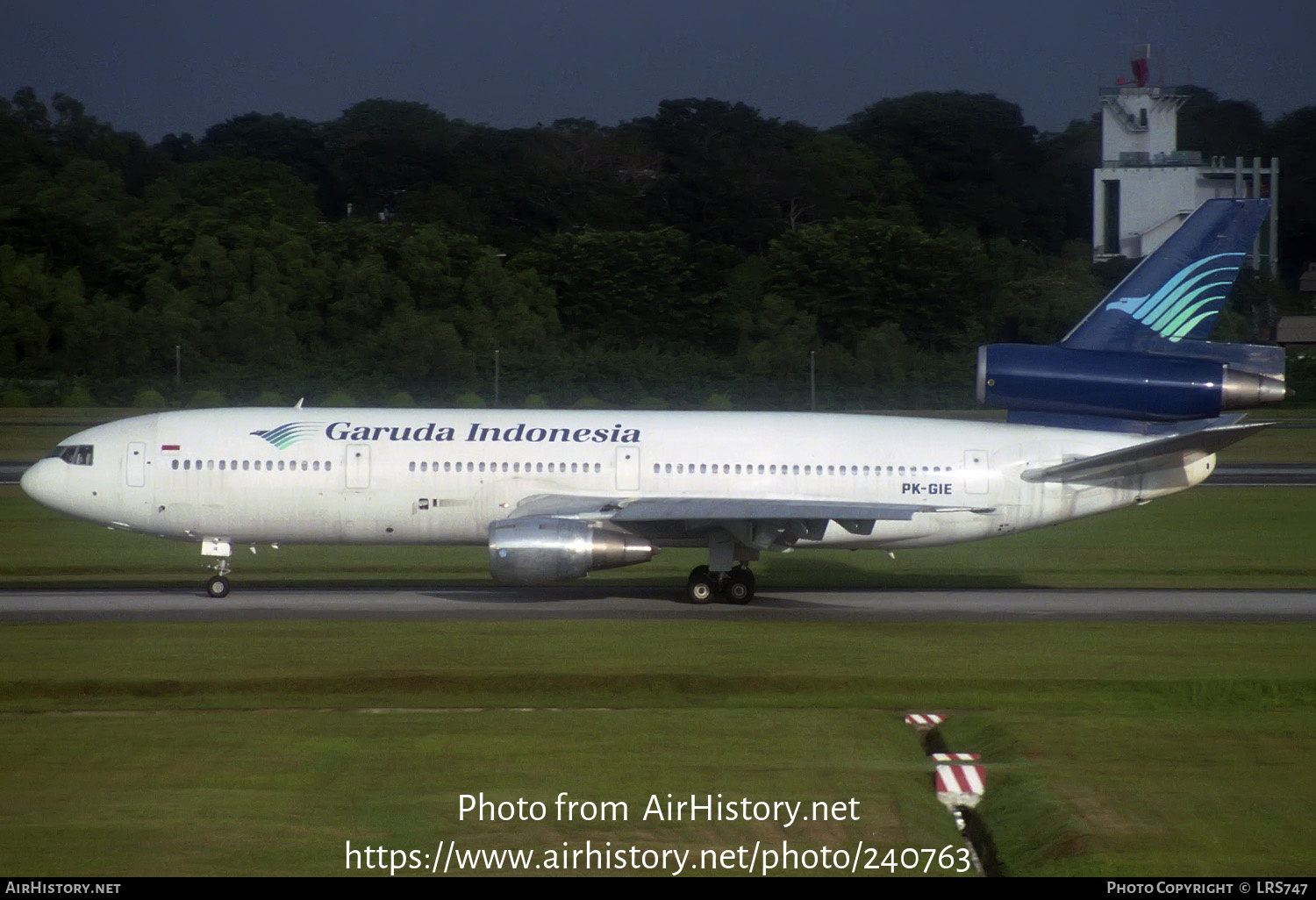 Aircraft Photo of PK-GIE | McDonnell Douglas DC-10-30 | Garuda Indonesia | AirHistory.net #240763