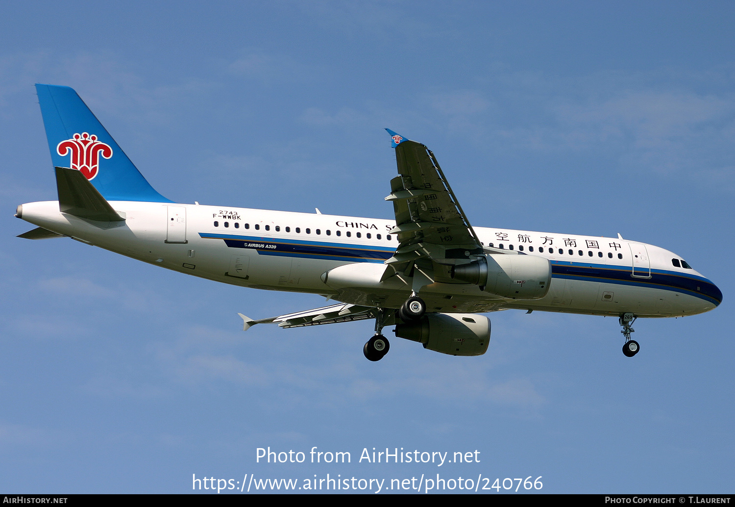 Aircraft Photo of F-WWBK | Airbus A320-214 | China Southern Airlines | AirHistory.net #240766