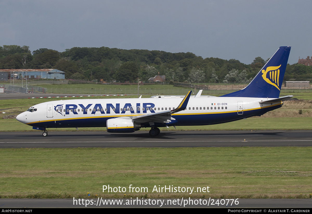 Aircraft Photo of EI-DCN | Boeing 737-8AS | Ryanair | AirHistory.net #240776