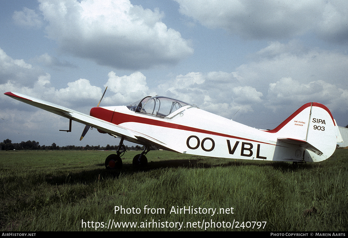 Aircraft Photo of OO-VBL | SIPA S-903 | AirHistory.net #240797