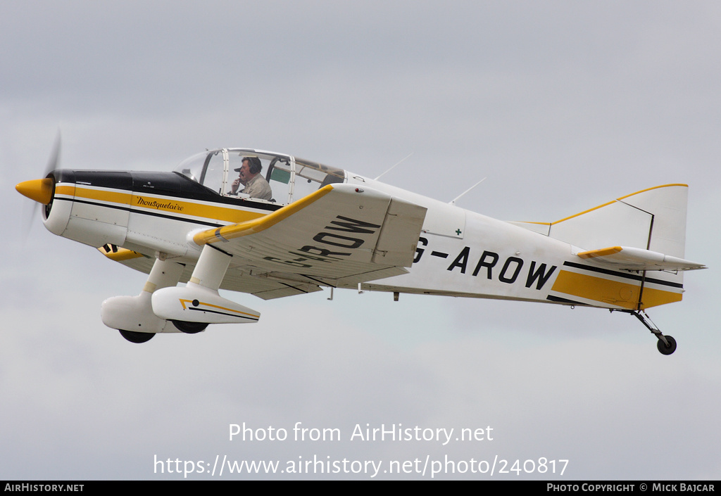 Aircraft Photo of G-AROW | SAN Jodel D-140B Mousquetaire II | AirHistory.net #240817