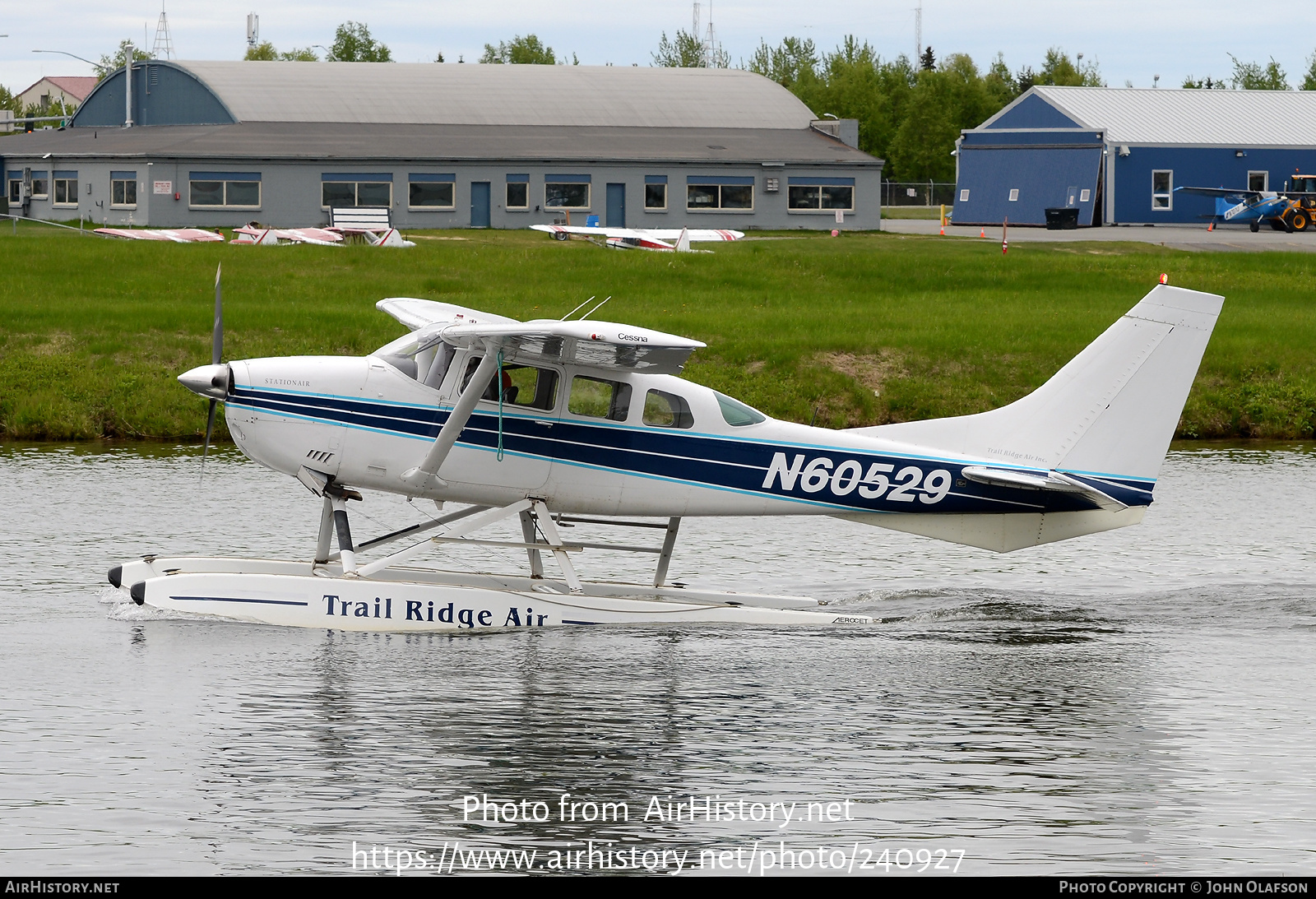 Aircraft Photo of N60529 | Cessna U206F Stationair | Trail Ridge Air | AirHistory.net #240927