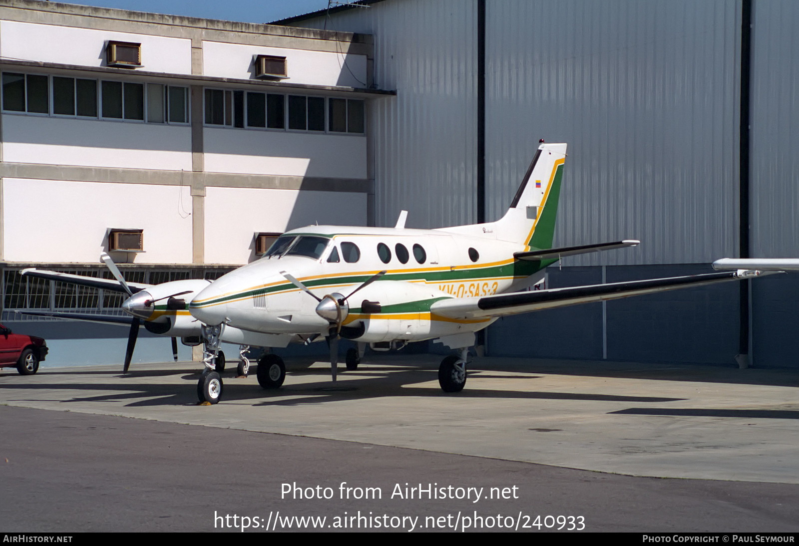 Aircraft Photo of YV-O-SAS-3 | Beech E90 King Air | AirHistory.net #240933