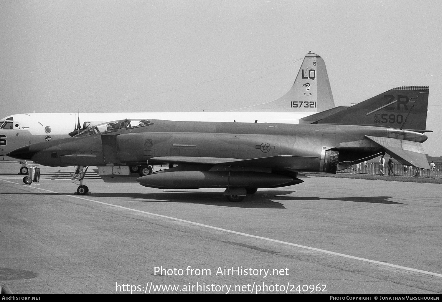 Aircraft Photo of 68-0590 / AF68-590 | McDonnell Douglas RF-4C Phantom II | USA - Air Force | AirHistory.net #240962