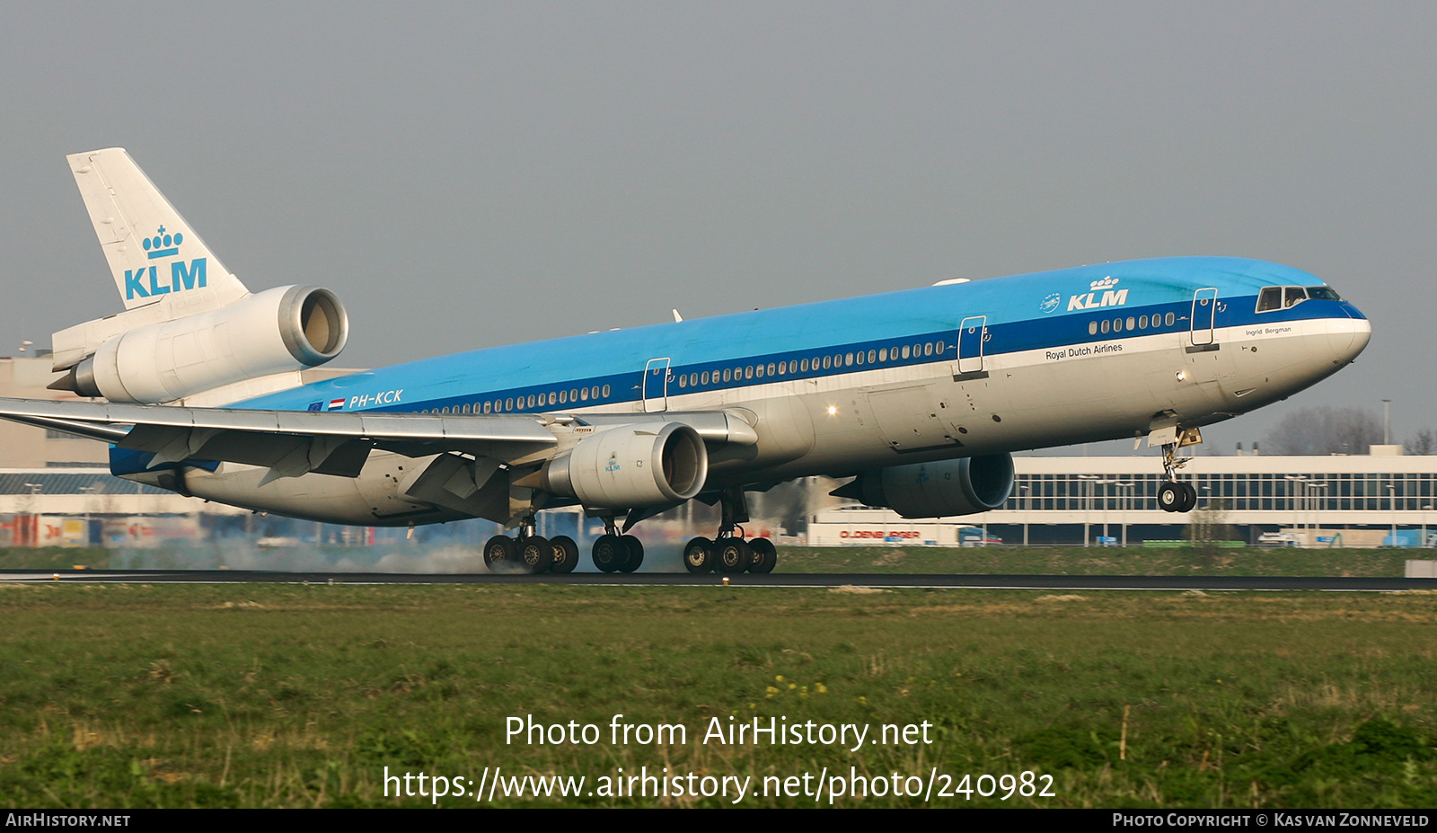 Aircraft Photo of PH-KCK | McDonnell Douglas MD-11 | KLM - Royal Dutch Airlines | AirHistory.net #240982