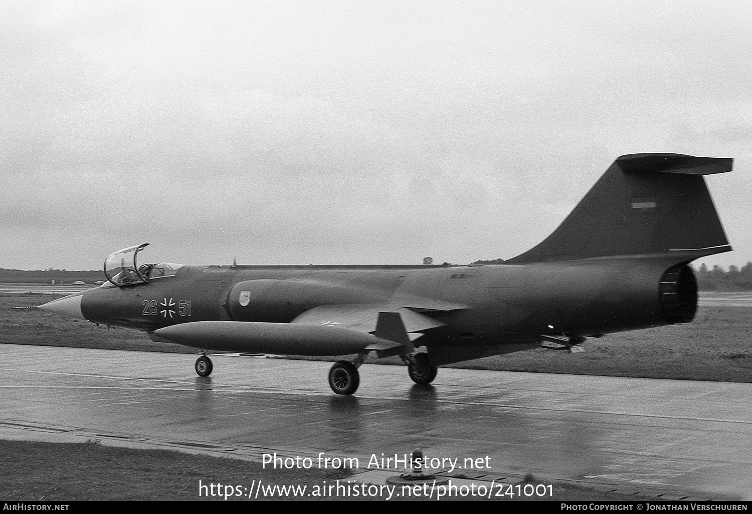 Aircraft Photo of 2651 | Lockheed F-104G Starfighter | Germany - Air Force | AirHistory.net #241001