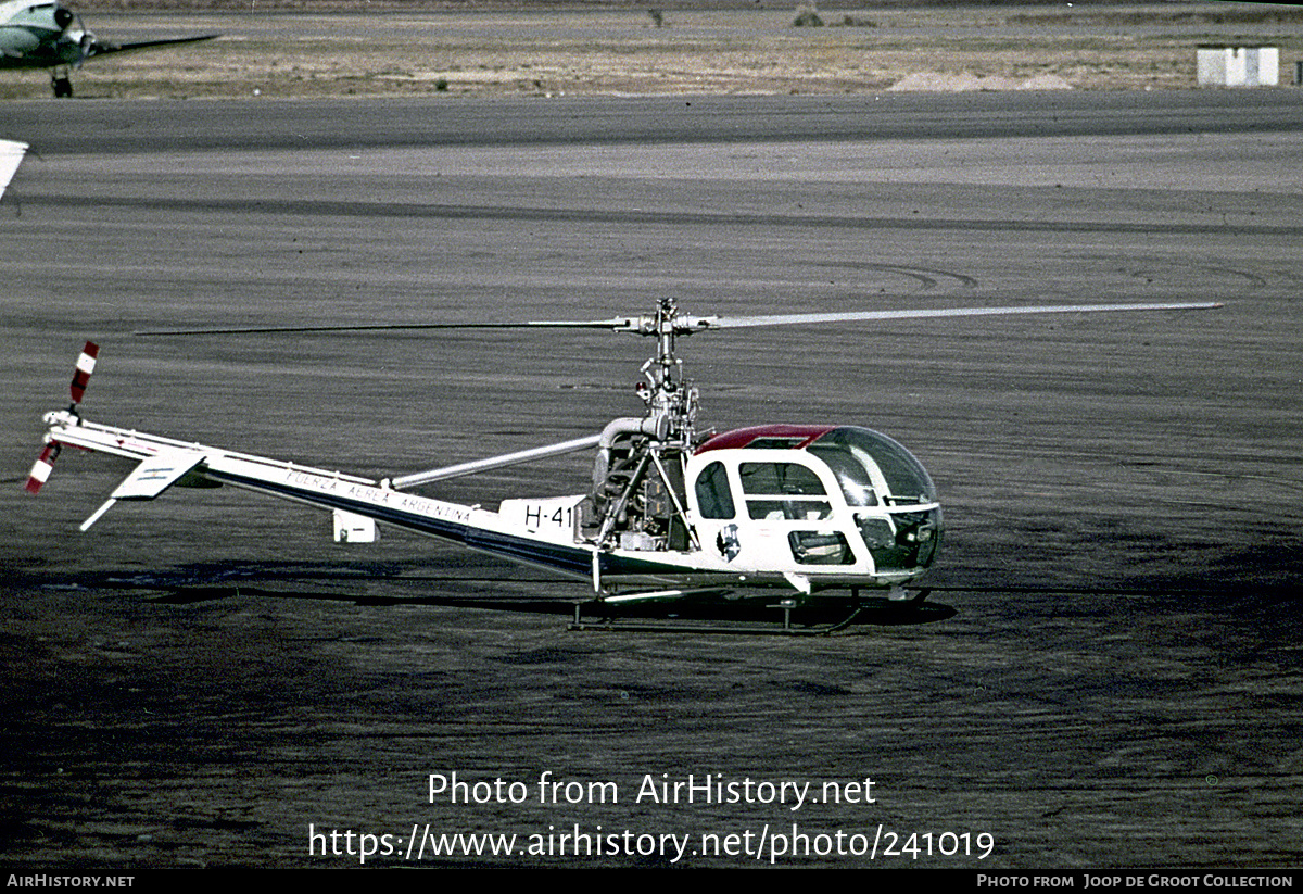 Aircraft Photo of H-41 | Hiller UH-12E | Argentina - Air Force | AirHistory.net #241019