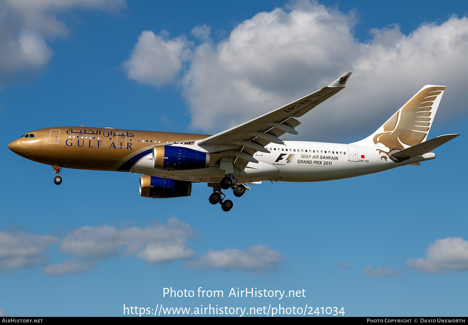 Aircraft Photo of A9C-KD | Airbus A330-243 | Gulf Air | AirHistory.net #241034