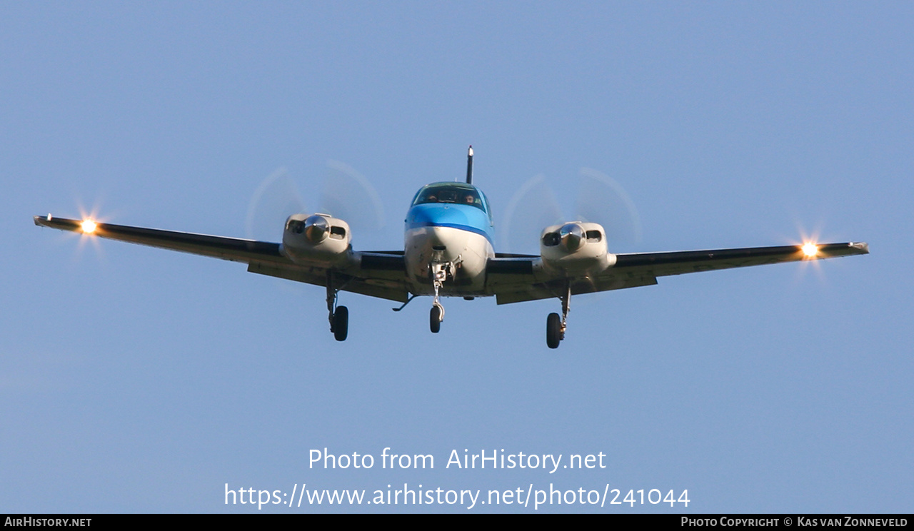 Aircraft Photo of PH-BYB | Beech 58 Baron | KLM Luchtvaartschool | AirHistory.net #241044