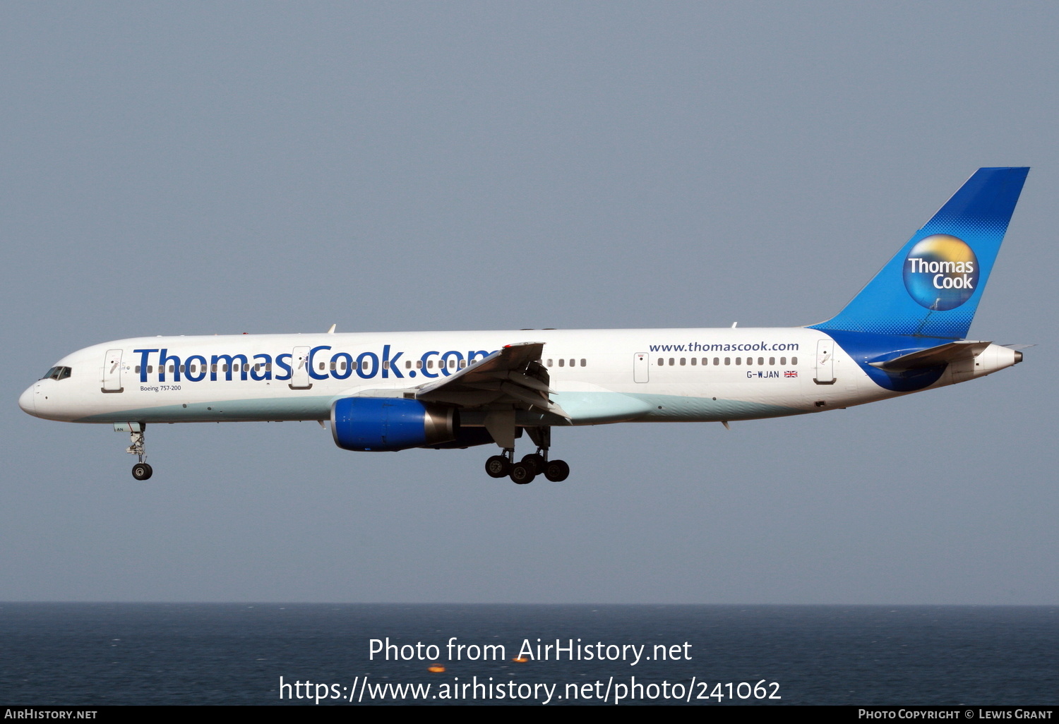 Aircraft Photo of G-WJAN | Boeing 757-21K | Thomas Cook Airlines | AirHistory.net #241062