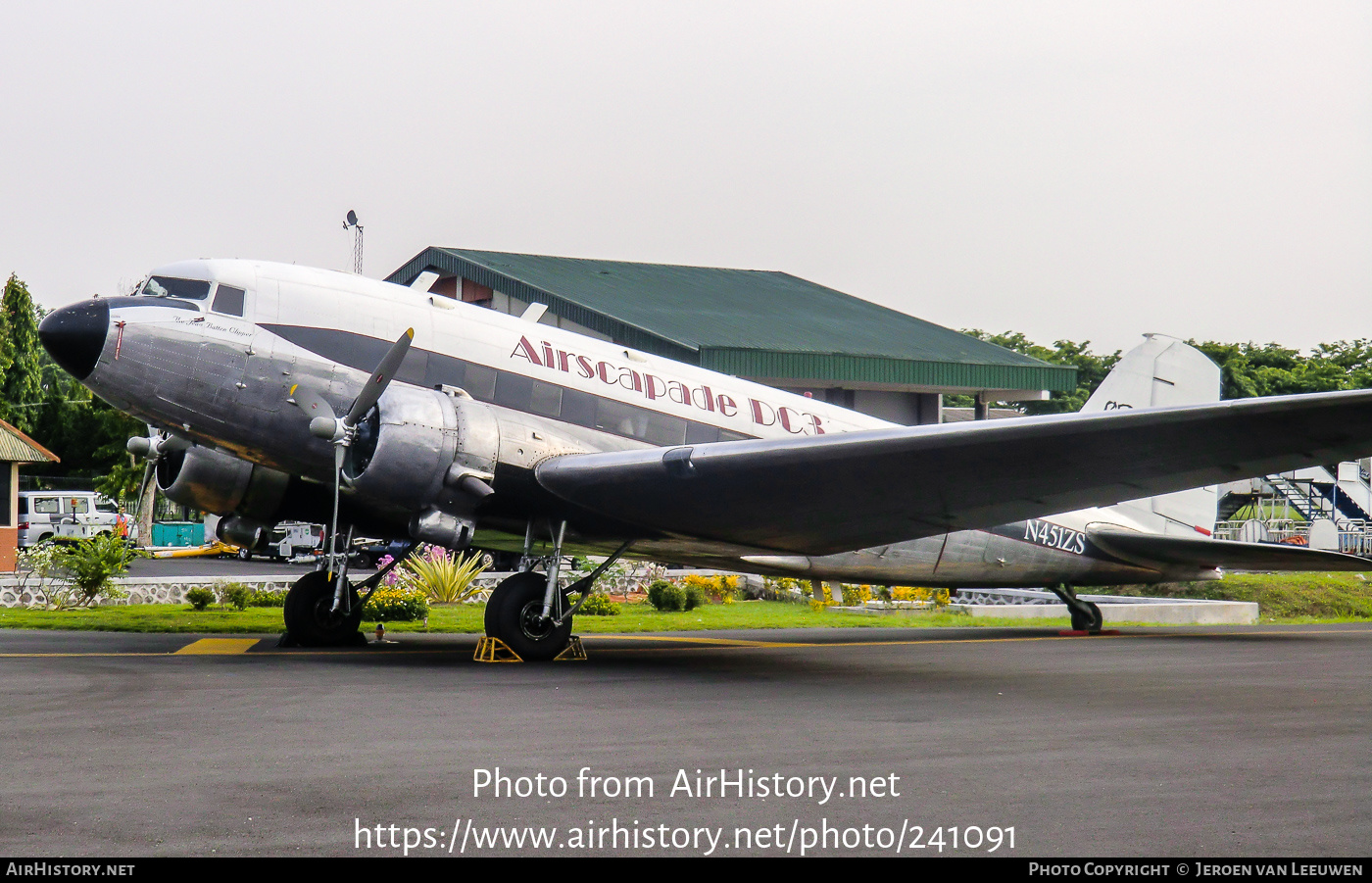 Aircraft Photo of N451ZS | Douglas DC-3(C) | Airscapade DC-3 | AirHistory.net #241091