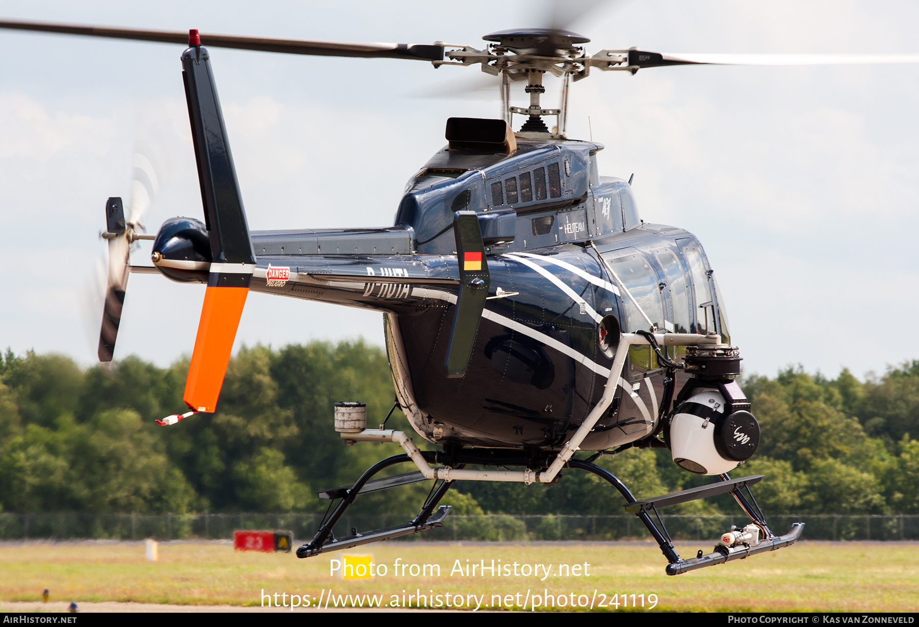 Aircraft Photo of D-HUTA | Bell 407 | Heliteam Süd | AirHistory.net #241119