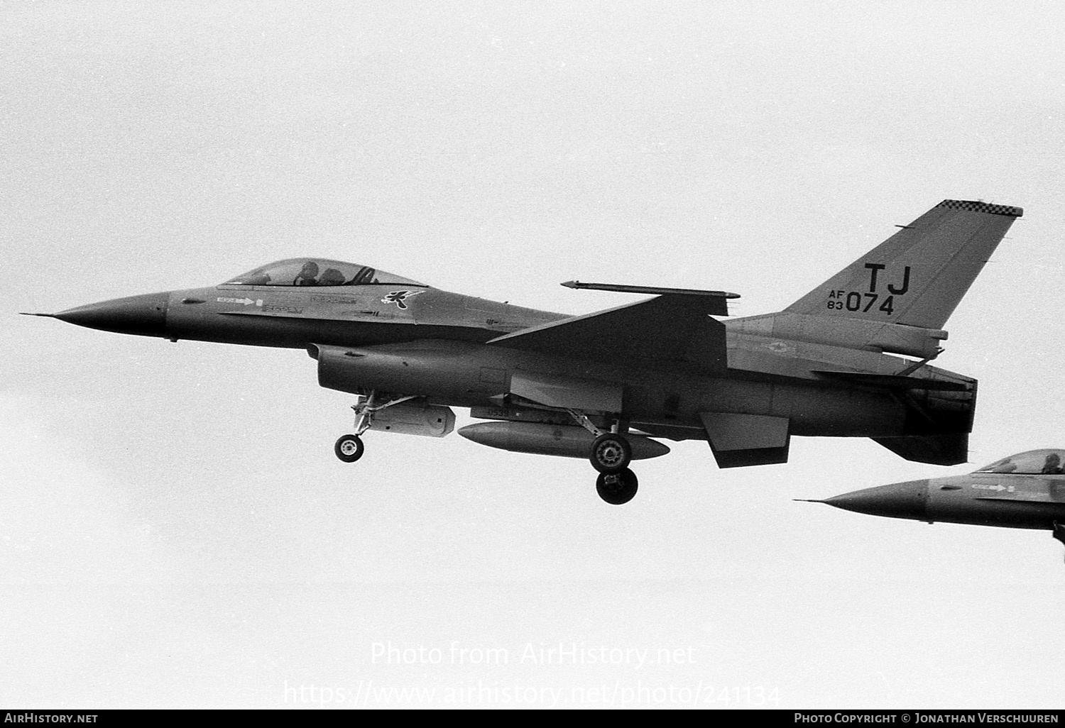 Aircraft Photo of 83-1074 / AF83-074 | General Dynamics F-16A Fighting Falcon | USA - Air Force | AirHistory.net #241134