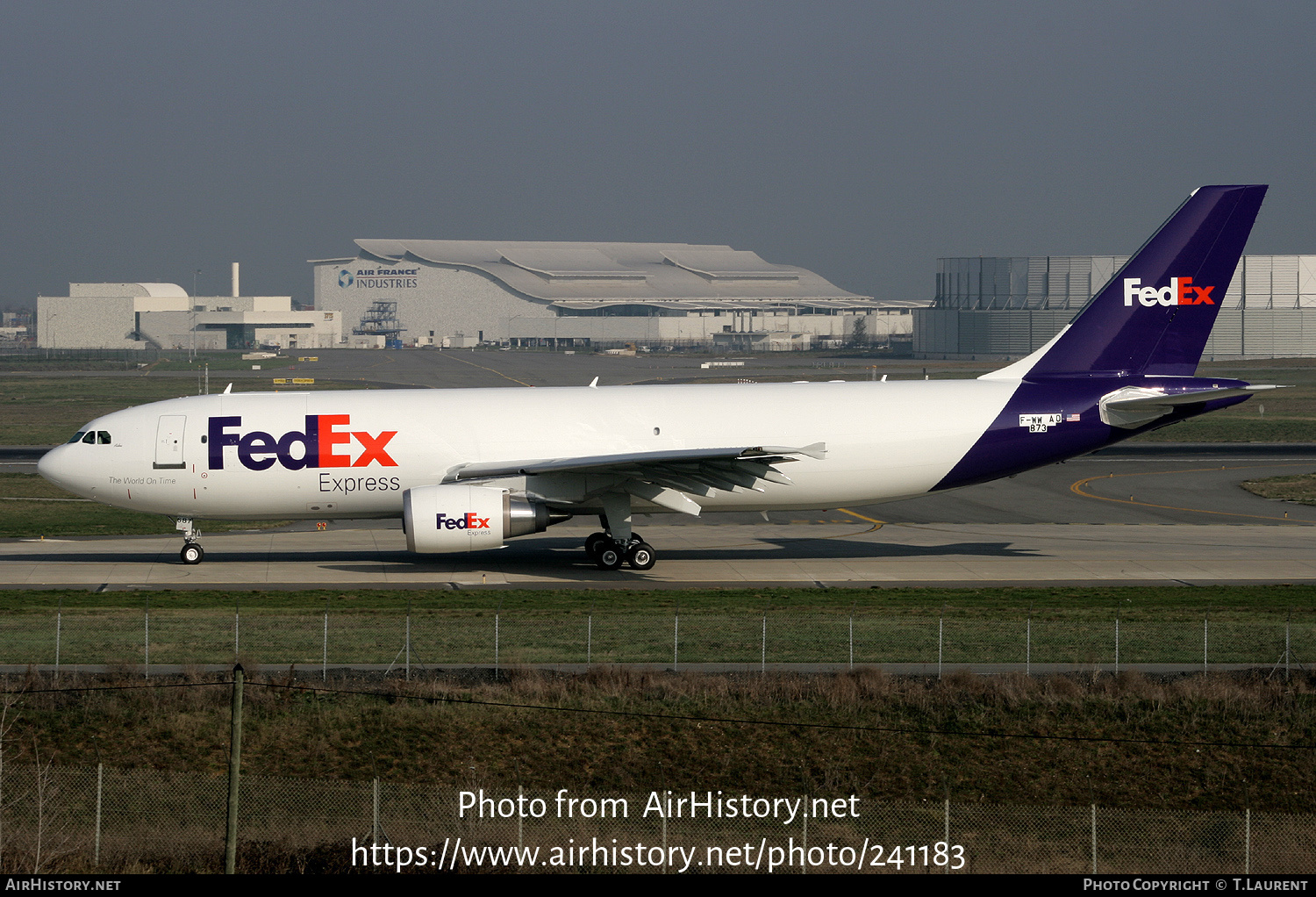 Aircraft Photo of F-WWAO | Airbus A300F4-605R | FedEx Express - Federal ...