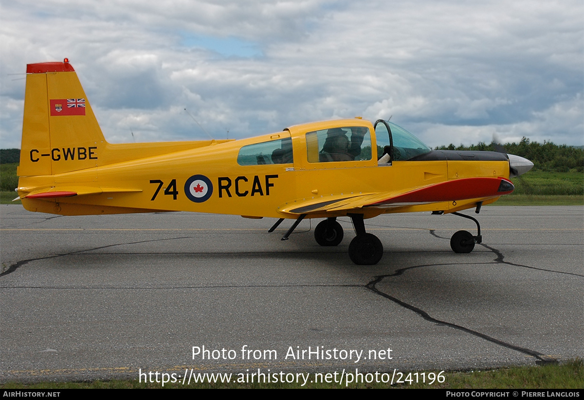 Aircraft Photo of C-GWBE | American AA-5A Traveler | Canada - Air Force | AirHistory.net #241196