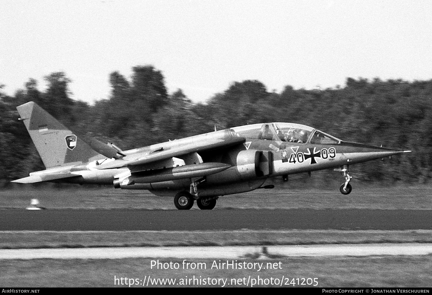 Aircraft Photo of 4009 | Dassault-Dornier Alpha Jet A | Germany - Air Force | AirHistory.net #241205