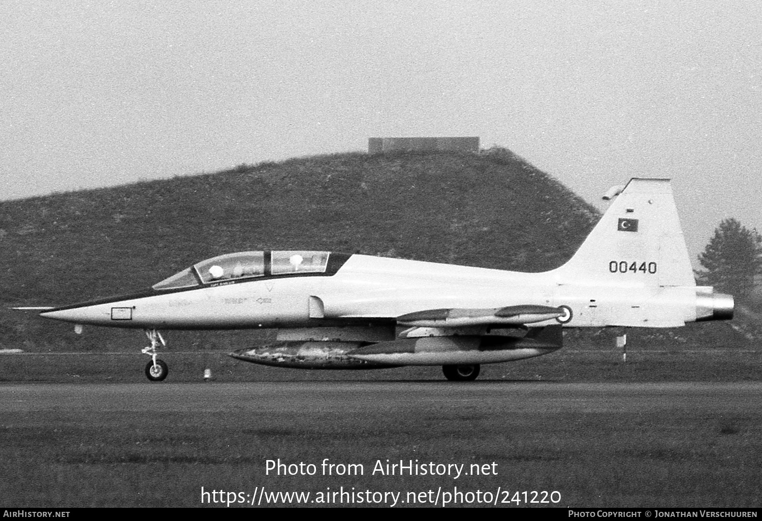 Aircraft Photo of 72-0440 / 00440 | Northrop F-5B Freedom Fighter | Turkey - Air Force | AirHistory.net #241220