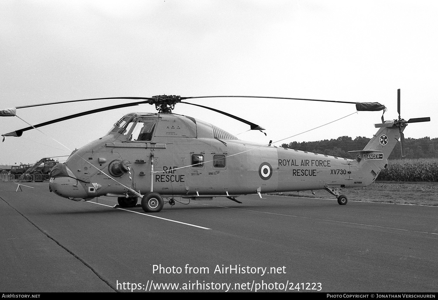 Aircraft Photo of XV730 | Westland WS-58 Wessex HC.2 | UK - Air Force | AirHistory.net #241223