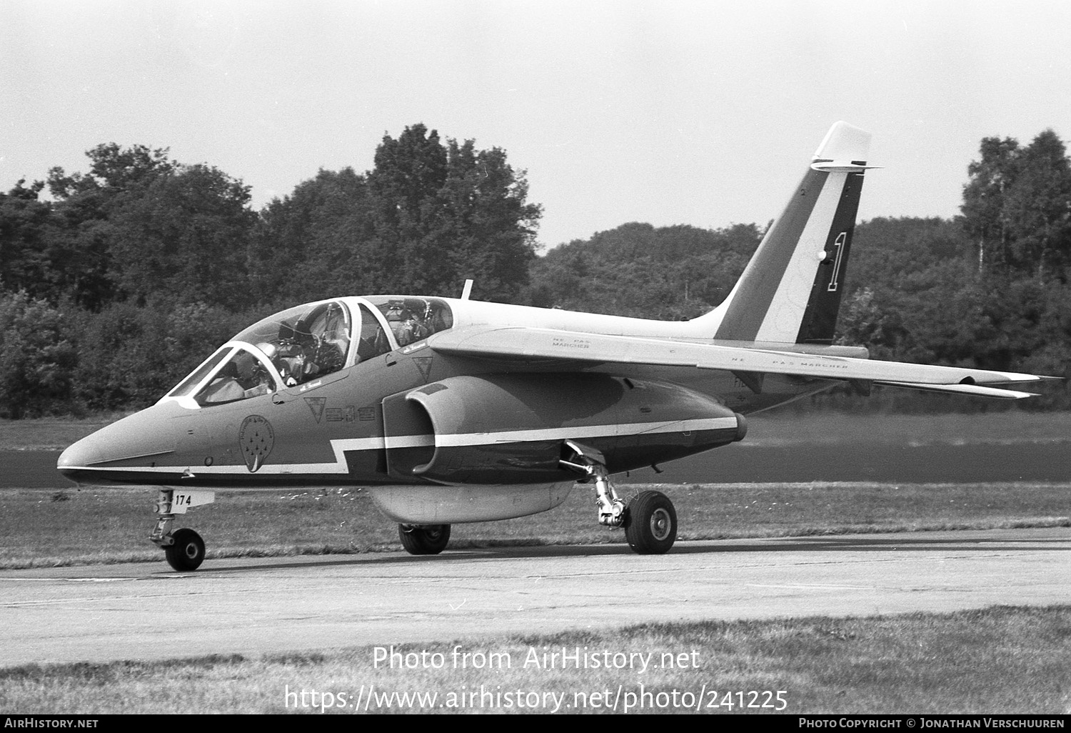 Aircraft Photo of E174 | Dassault-Dornier Alpha Jet E | France - Air Force | AirHistory.net #241225