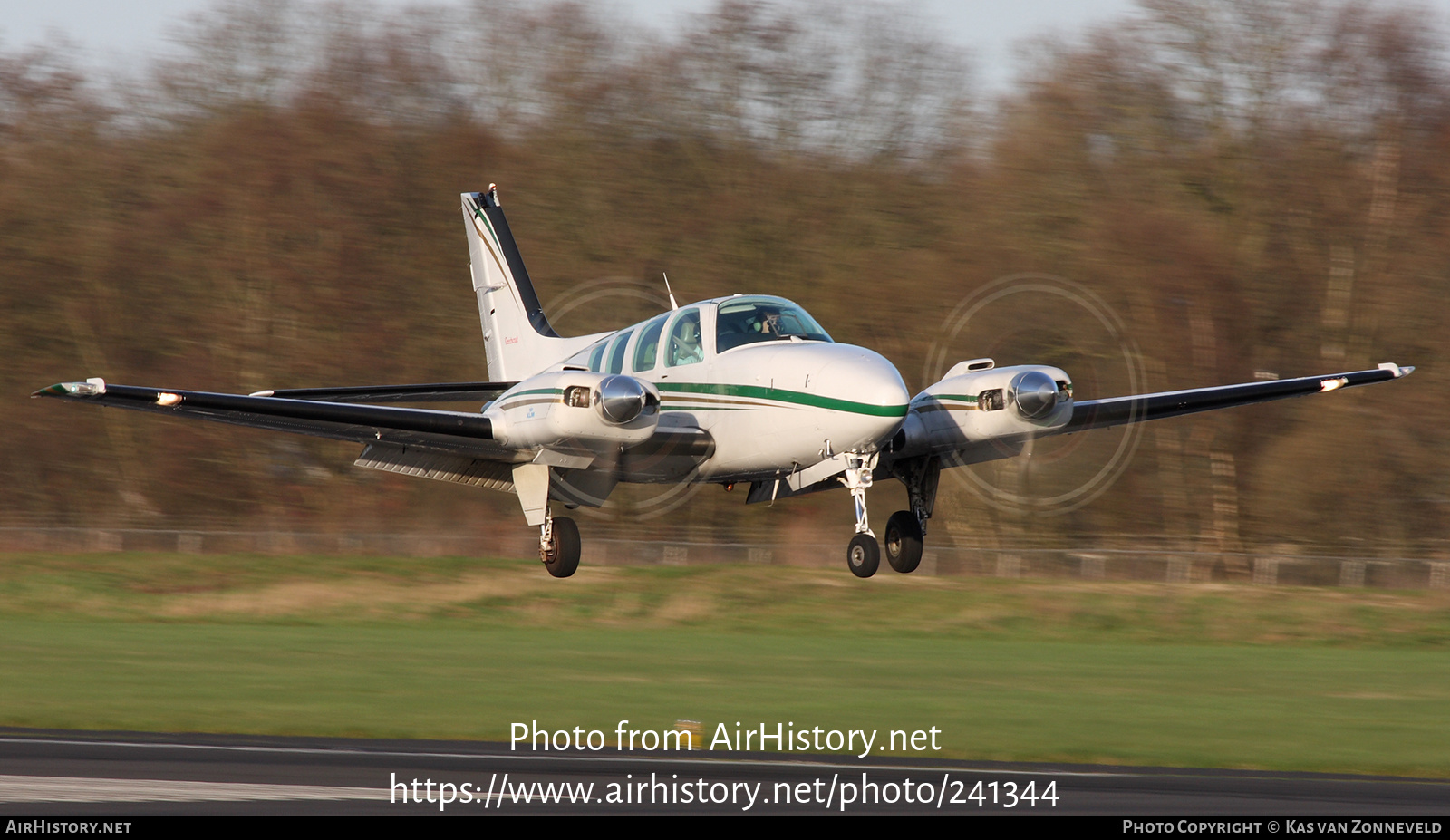 Aircraft Photo of PH-BYC | Raytheon 58 Baron | KLM Flight Academy | AirHistory.net #241344