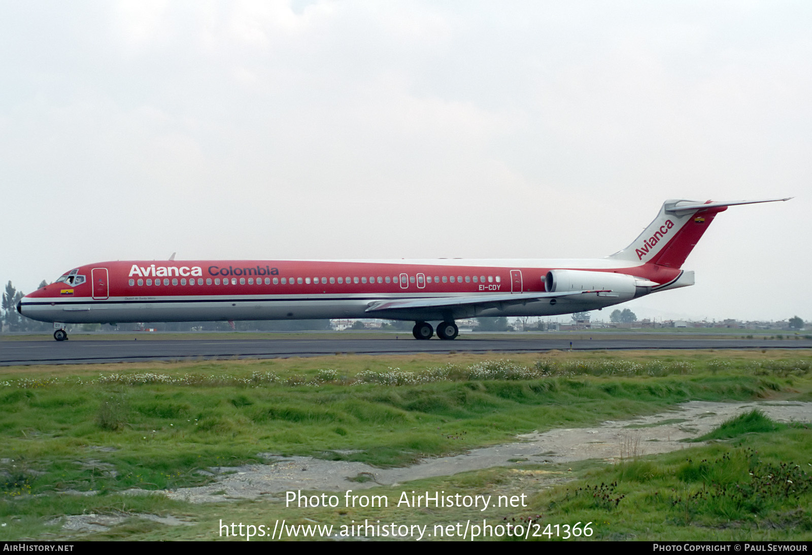 Aircraft Photo of EI-CDY | McDonnell Douglas MD-83 (DC-9-83) | Avianca | AirHistory.net #241366