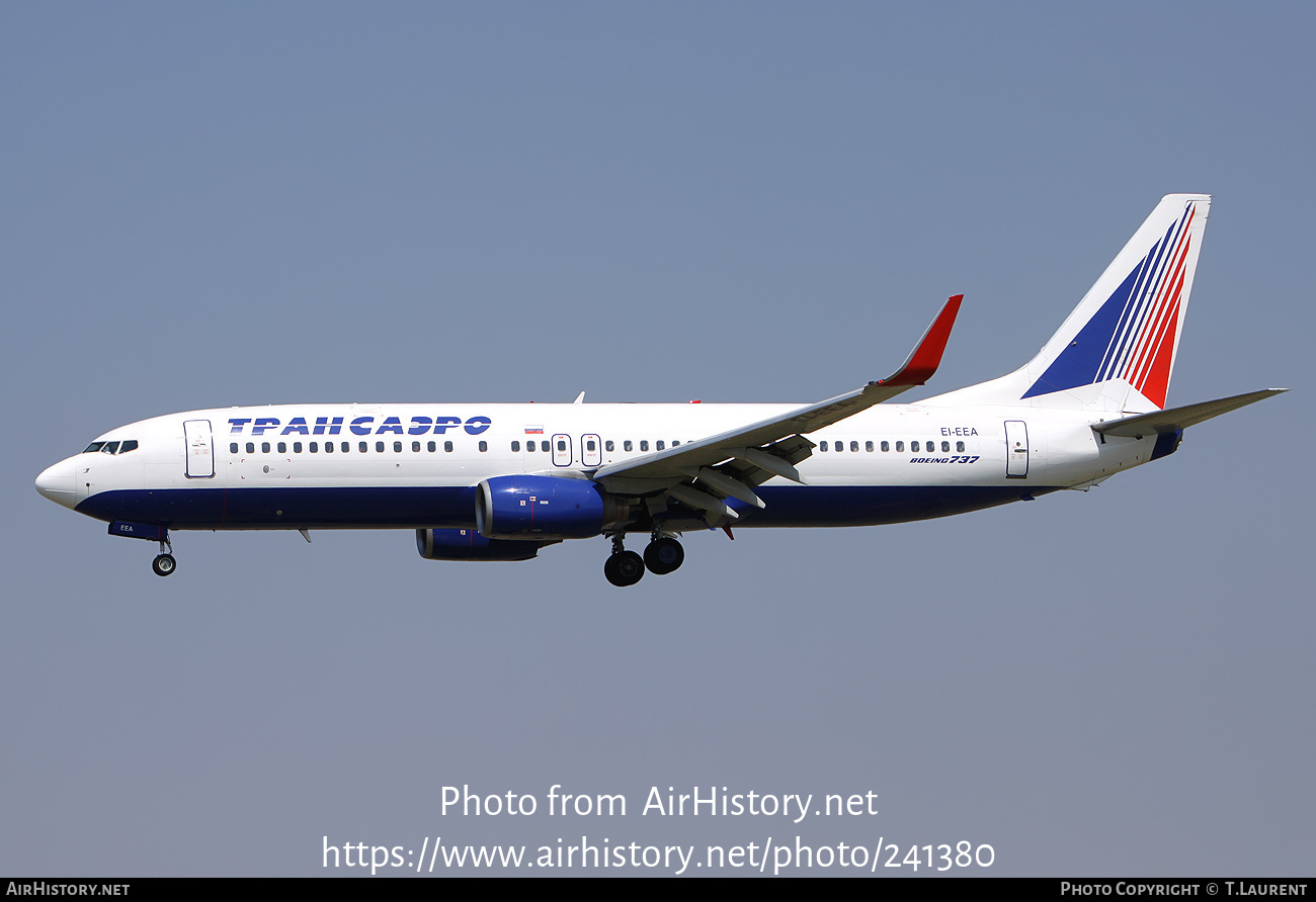 Aircraft Photo of EI-EEA | Boeing 737-8K5 | Transaero Airlines | AirHistory.net #241380