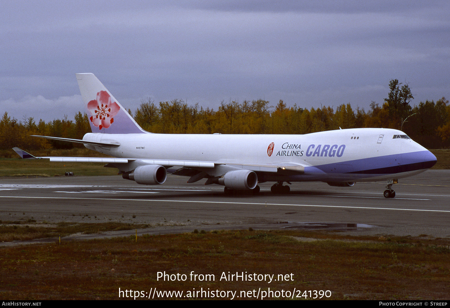 Aircraft Photo of N497MC | Boeing 747-47UF/SCD | China Airlines Cargo | AirHistory.net #241390