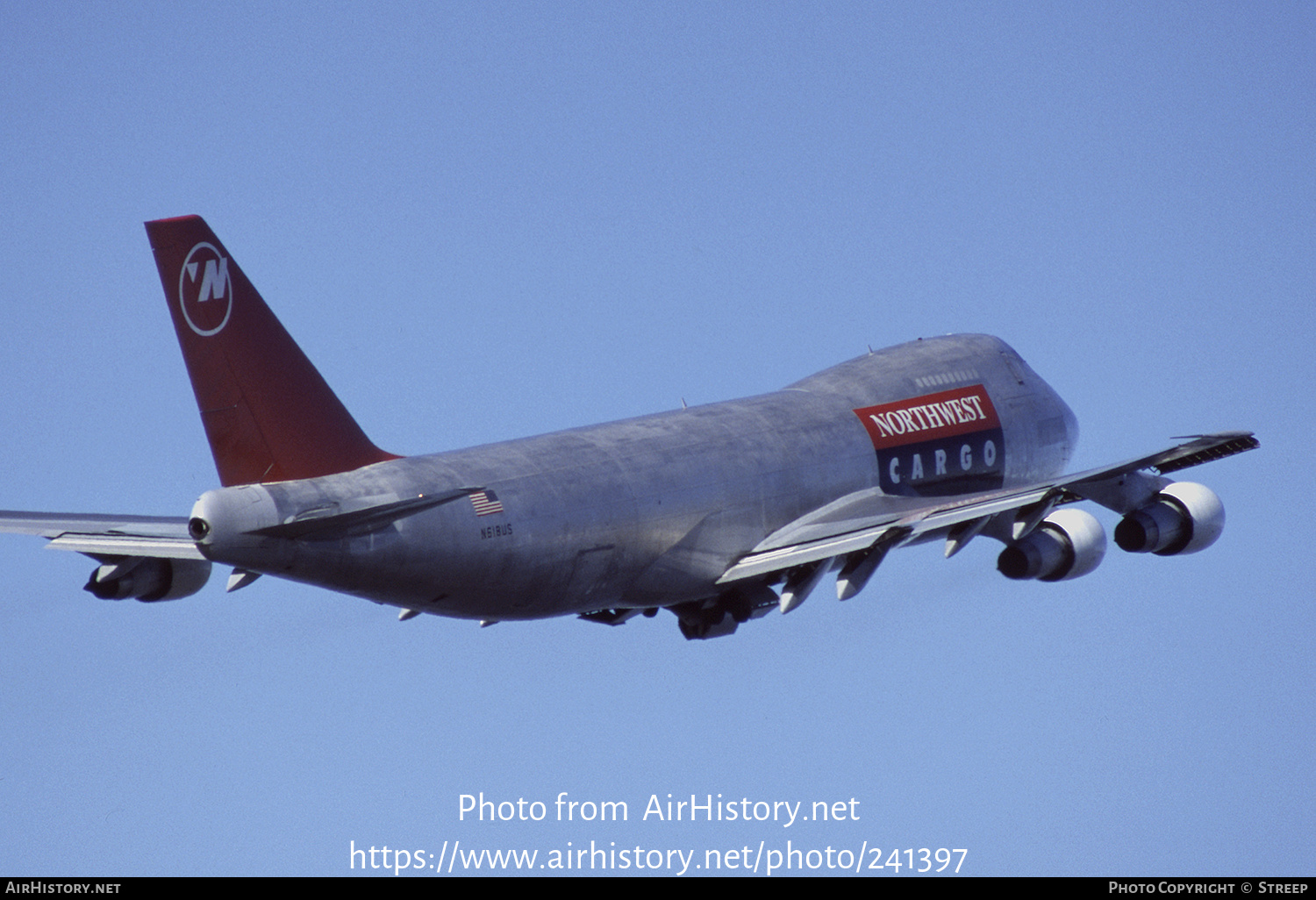 Aircraft Photo of N618US | Boeing 747-251F/SCD | Northwest