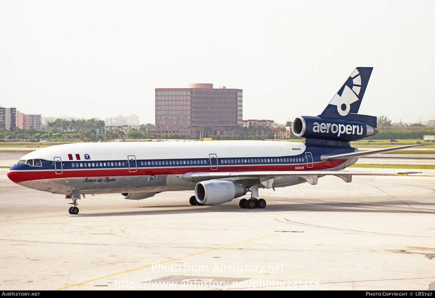 Aircraft Photo of N10045 | McDonnell Douglas DC-10-15 | AeroPeru | AirHistory.net #241456